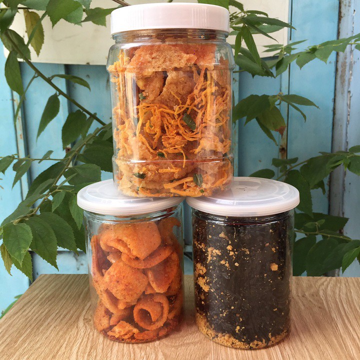 Combo 3 hũ rong biển - da heo - cơm cháy khô gà HIỆU SK FOOD | BigBuy360 - bigbuy360.vn