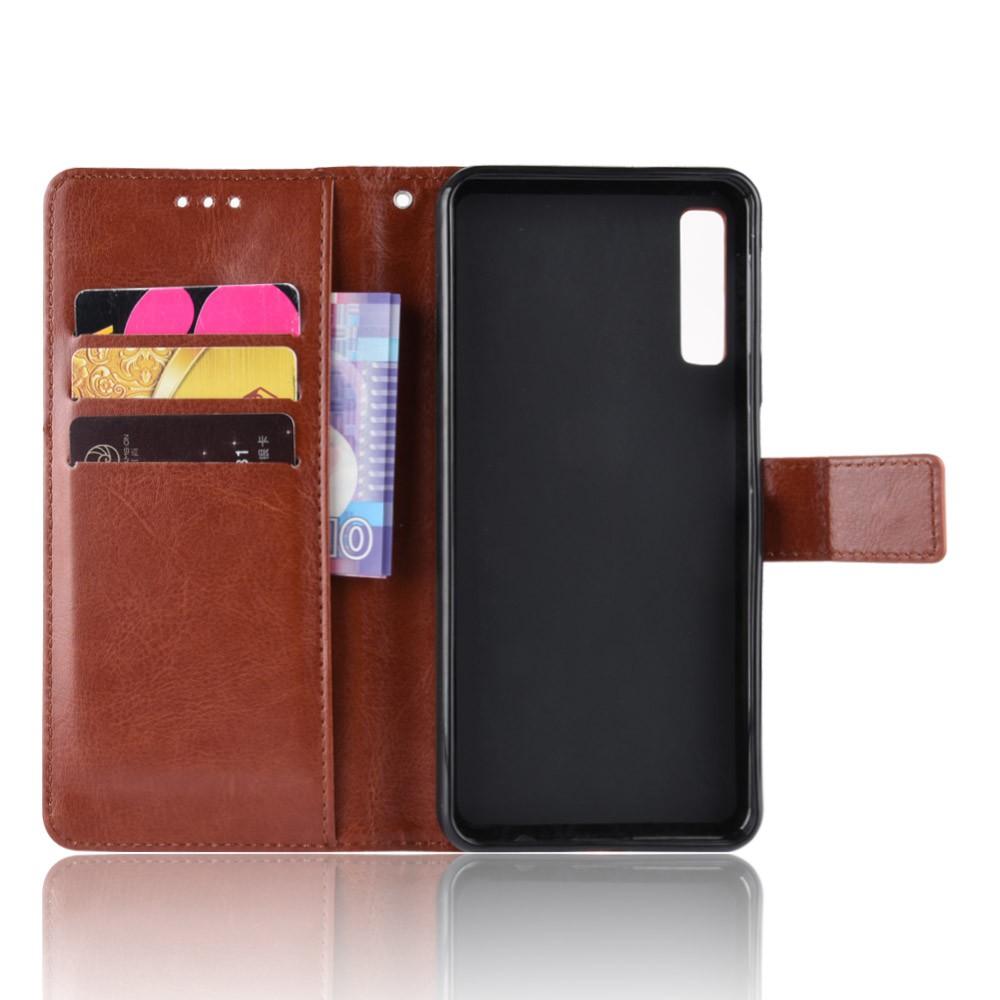 Bao Da Điện Thoại Nắp Gập Cài Khóa Có Ngăn Đựng Thẻ Cho Samsung Galaxy A6 A8 Plus 2018 A3 A5 A7 2016 2017 | BigBuy360 - bigbuy360.vn