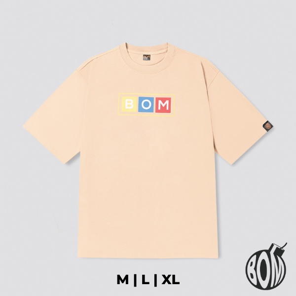 Áo thun ABCBOM nam nữ - Áo phông Unisex vải Cotton - Bom Mode