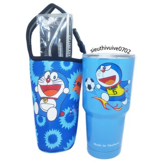 BỘ LY GIỮ NHIỆT ĐORAEMON 900ML