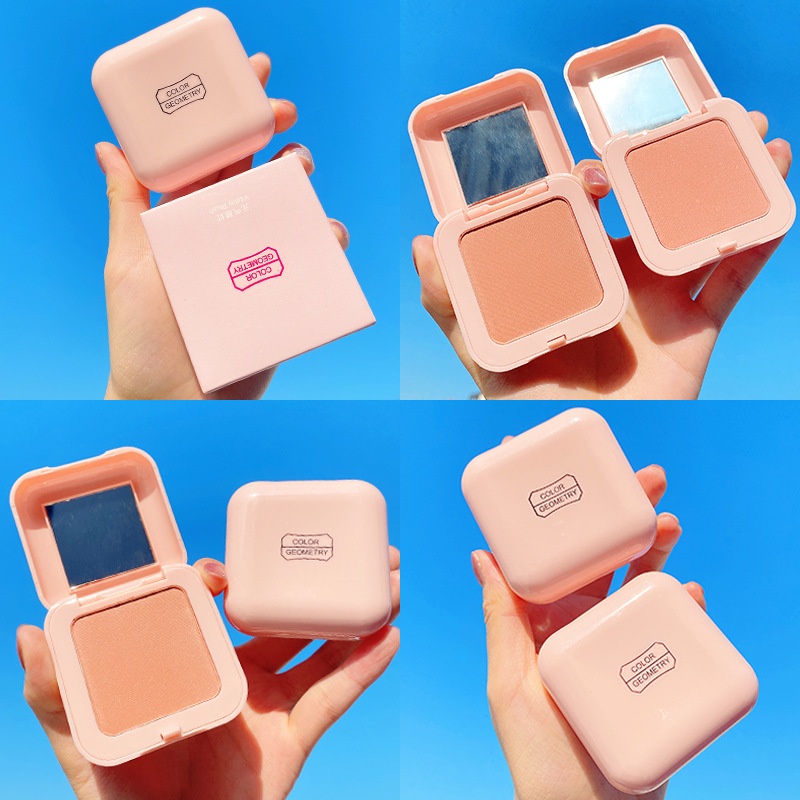 Phấn má hồng đơn sắc Lameila Blusher Color Geometry