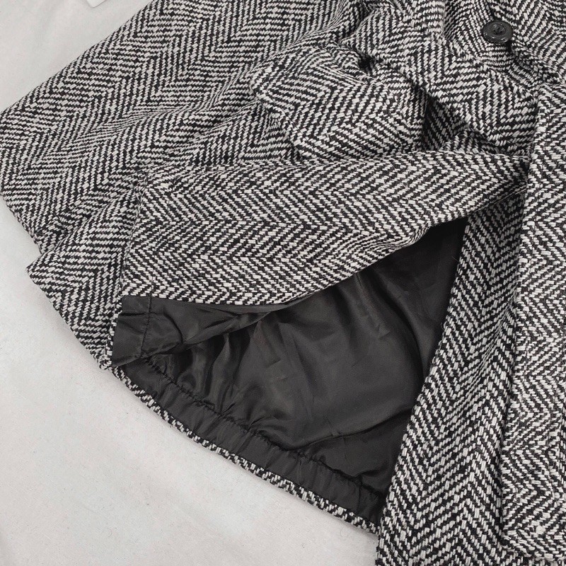 [FREESHIP - HÀNG LOẠI 1] ÁO DẠ XƯƠNG CÁ 2 LỚP KÈM ĐAI SIÊU CHẢNH | BigBuy360 - bigbuy360.vn