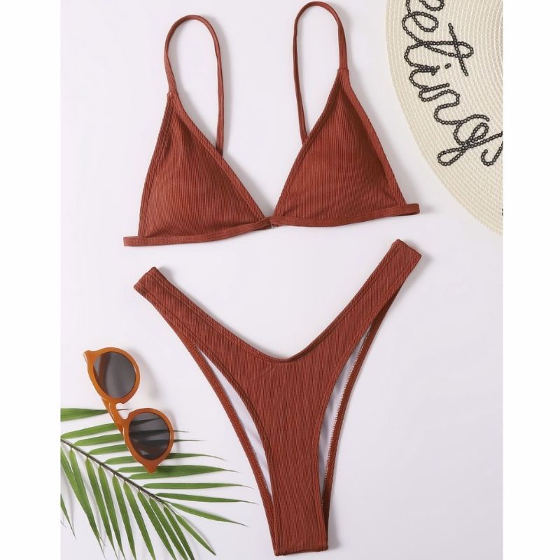 Bikini Tam Giác Basic Quần Thong Sexy Tankini