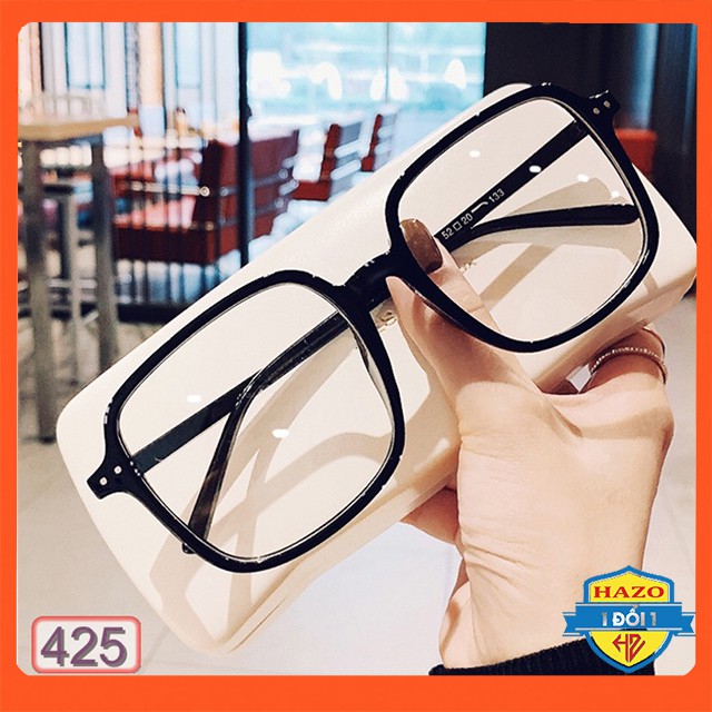 [Mã FARSSTGRE giảm 5K đơn bất kỳ] MẮT KÍNH GIẢ CẬN FORM VUÔNG TEEN 425 HOT TREND CỰC ĐẸP | BigBuy360 - bigbuy360.vn