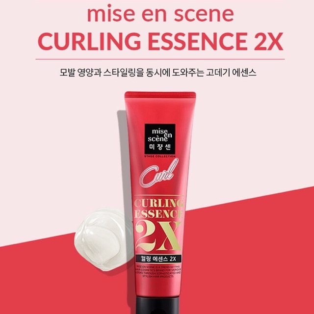 DƯỠNG VÀ LÀM XOĂN TÓC MISE EN SCENE CURLING ESSENCE