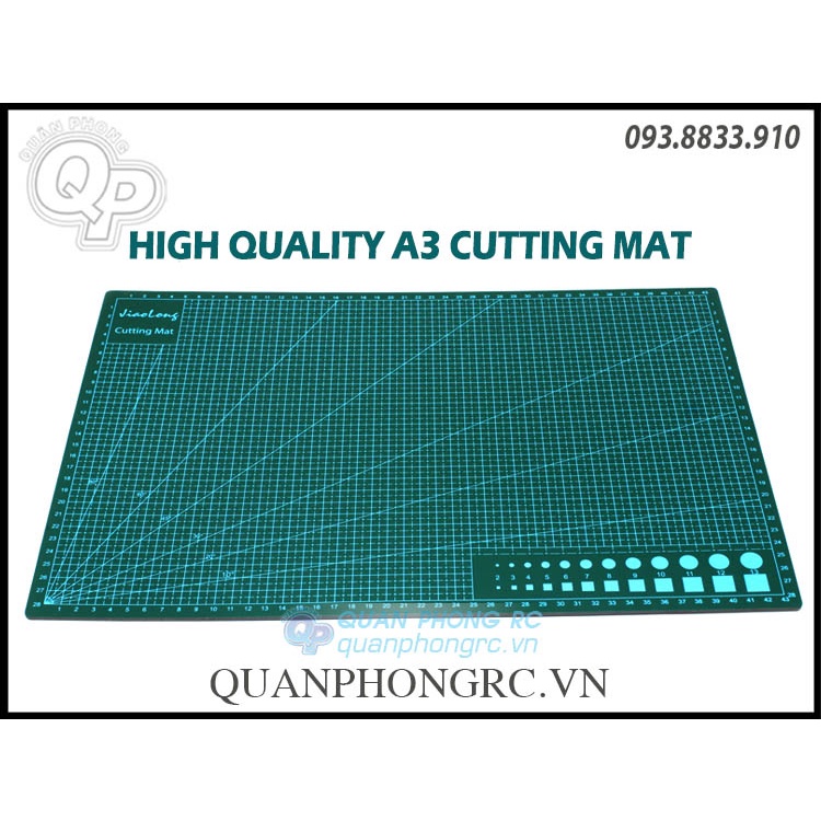 Tấm Lót Cắt Kỹ Thuật A3 High Quality Cutting Mat