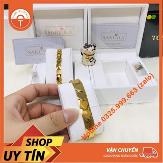 Vòng điều hoà huyết áp sakura tay nam chính hãng