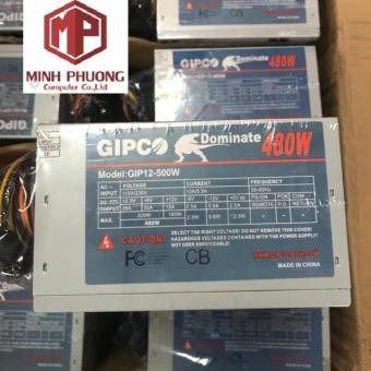 Nguồn Máy Tính Gipco 480w Fan 12 Kèm Dây Nguồn