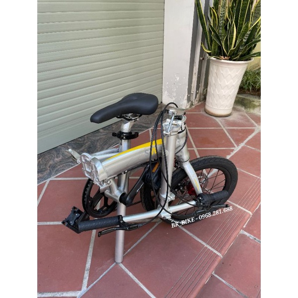 Xe Đạp Gấp Saso - Full Nhôm, Groupset Shimano 7 Speed, Bánh 16 (m25 - m75)