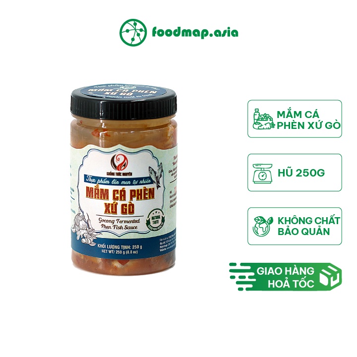 Mắm Cá Phèn Xứ Gò Công, Hàng Ngon, Chuẩn Sạch 100% Khổng Tước Nguyên - FoodMap