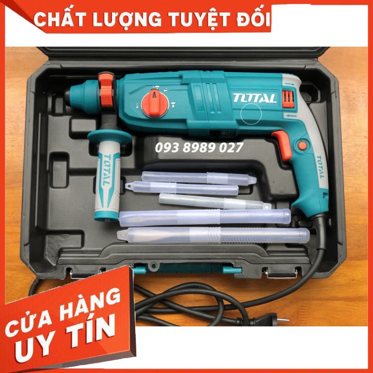 MÁY KHOAN BÊ TÔNG 3 CHỨC NĂNG TOTAL 800W ( 2019 ) nguyên zin nhé các bác