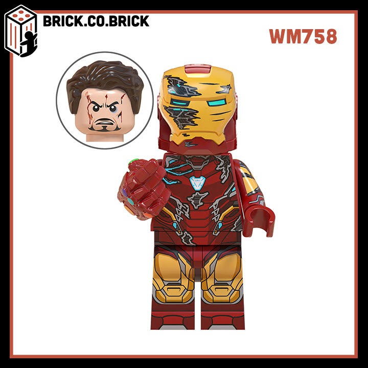 WM6068 - Đồ chơi lắp ráp minifigures và lego phiên bản siêu anh hùng super heroes Marvels DC Avengers End Game