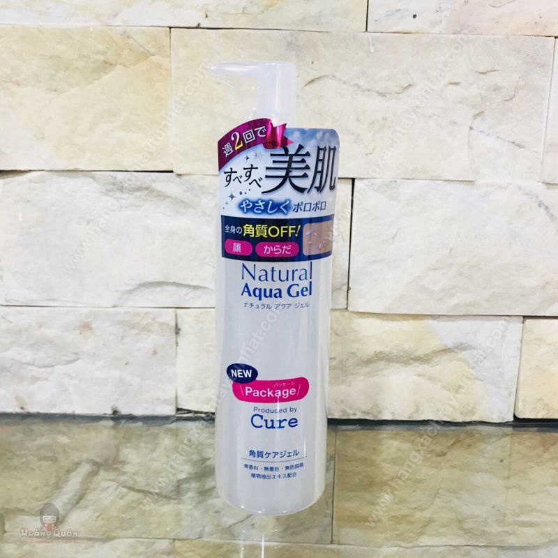 Gel Tẩy Da Chết Cure Natural Aqua Gel 250g của Nhật Bản