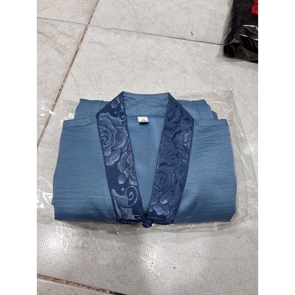 Đồ lam đi chùa lụa cao cấp, thời trang nữ, đồ bộ đi chùa, la hán phối