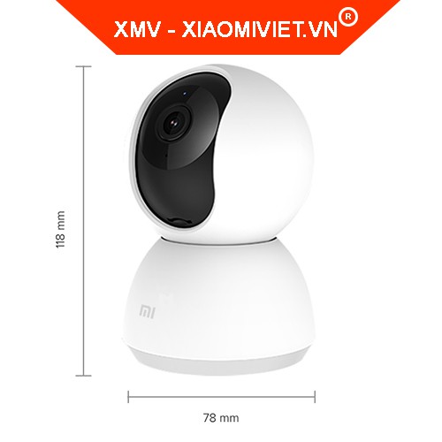 Camera Xiaomi 360 1080p Bản Quốc tế - Quay Full HD hoặc 2K | Đàm thoại 2 chiều- Hàng chính hãng | BigBuy360 - bigbuy360.vn