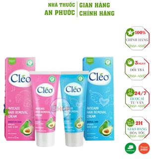 Kem Tẩy Lông Cleo  ⚡ CAM KẾT CHÍNH HÃNG ⚡  Giúp tẩy sạch lông hiệu quả và nhanh chóng 50g