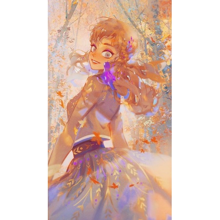 Tranh đính đá 5d DIY họa tiết hoạt hình đáng yêu 30x40cm