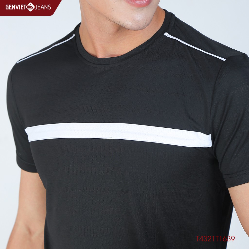 Áo thun co giãn nam T4321T1639 GENVIET | BigBuy360 - bigbuy360.vn