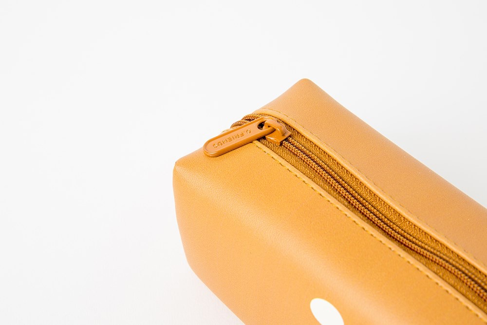 Túi Đựng Bút ARTBOX Hàn Quốc Màu Nâu Hình Shiba Đáng Yêu