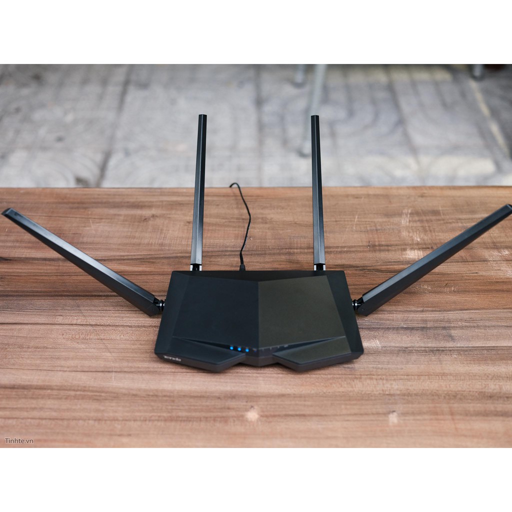 Router Wifi Tenda AC7 Chính hãng (4 anten 5dBi xuyên tường, 2 băng tần) siêu mạnh bảo hành chính hãng 24 tháng 1 đổi 1 | BigBuy360 - bigbuy360.vn