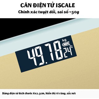 PVN12410 Cân sức khỏe điện tử Iscale T2