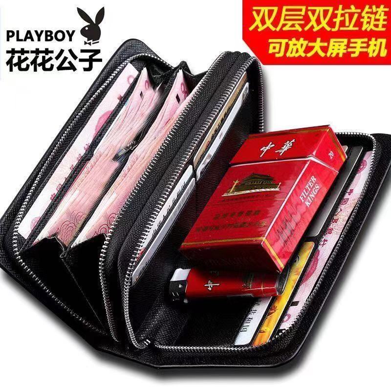 Ví da Playboy dáng dài sức chứa lớn có khóa kéo thời trang cho nam NSGSB33 | BigBuy360 - bigbuy360.vn