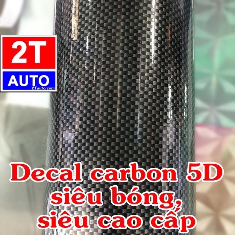 Decal cacbon siêu bóng dán ô tô,xe máy và các loại vật dụng