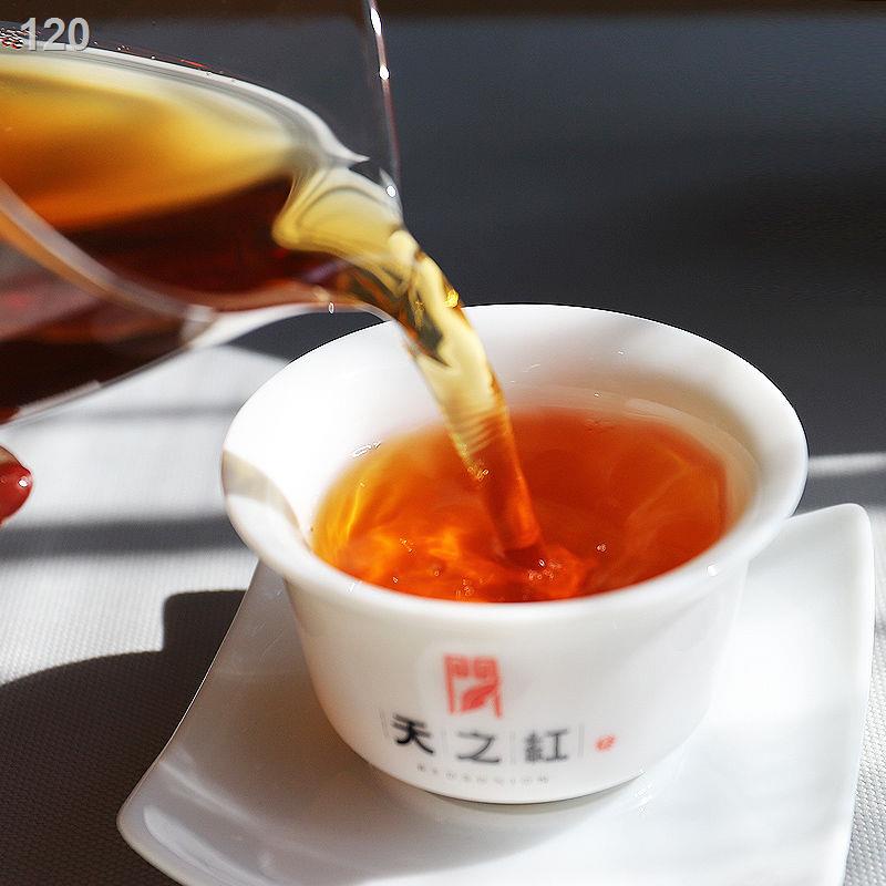【hàng mới】Khu vực sản xuất cốt lõi của Tianzhihong công nghệ di phi vật thể trà An Huy để tạo ra những lon đen Qimen Gon