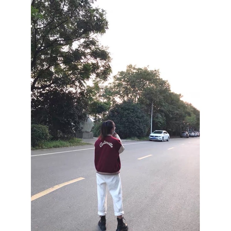 [Order taobao] Bomber dạ ép basic ullzang Hàn Quốc | BigBuy360 - bigbuy360.vn