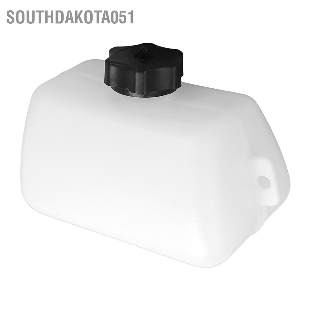 Southdakota051 Bình xăng 1L với Bộ lọc nhiên liệu dạng ống Màu trắng cho 43cc 47cc 49cc Xe máy nhỏ 2 thì ATV