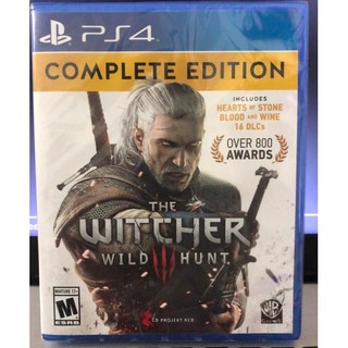 Đĩa Game Ps4 : The Witcher 3 Wild Hunt Complete Edition