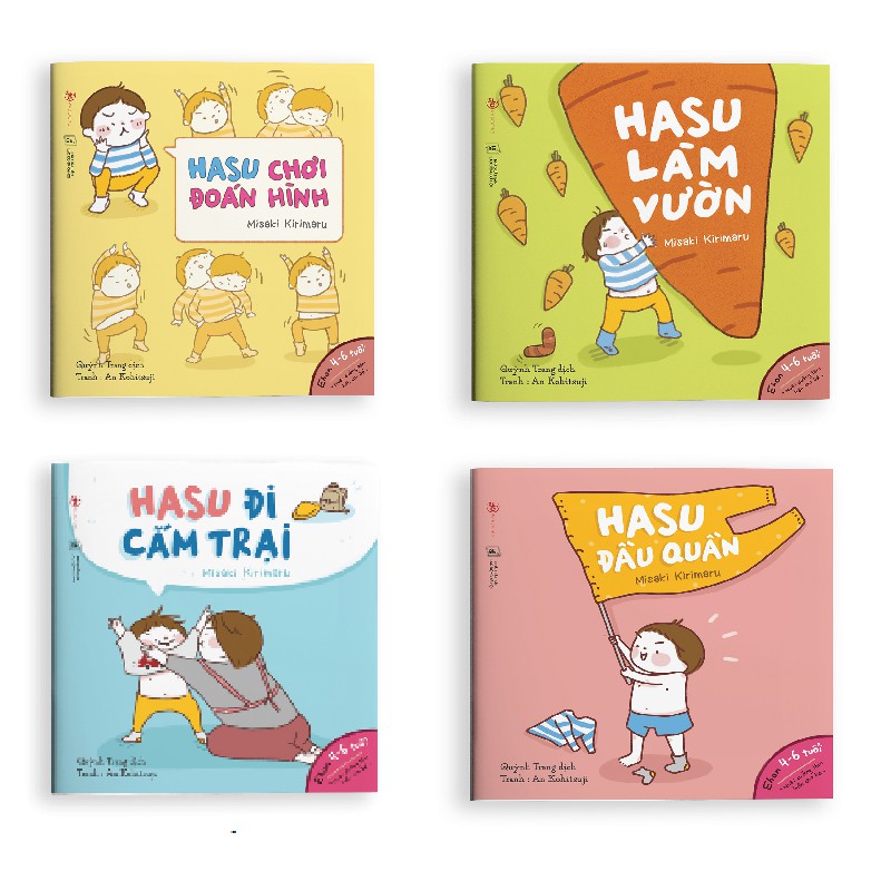 Sách Ehon - Những câu chuyện kỳ lạ của Hasu