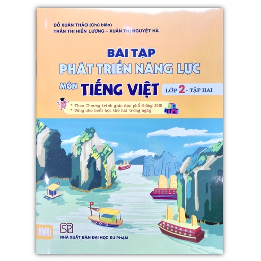 Sách - Bài tập phát triển năng lực môn Tiếng Việt lớp 2 ( Tập 2 ) - Dành cho buổi học thử hai