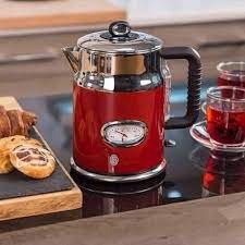 Ấm siêu tốc RUSSELL HOBBS KETTLE 2167070 màu đỏ, retro, dung tích 1,7L