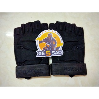 Găng Tay Blackhawk Cụt Ngón Xế 5 Sao Chất Lượng Cao