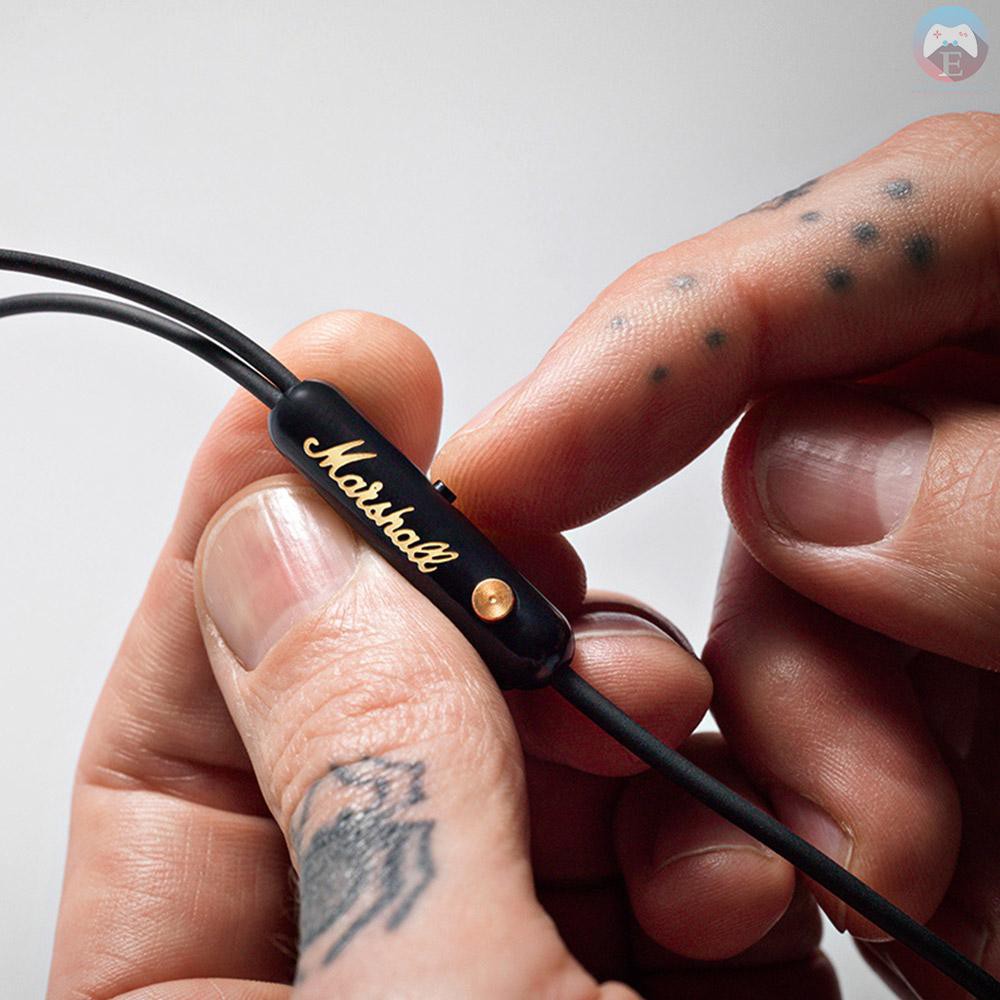 MARSHALL Tai Nghe Nhét Tai Kèm Mic Đầu Cắm 3.5mm