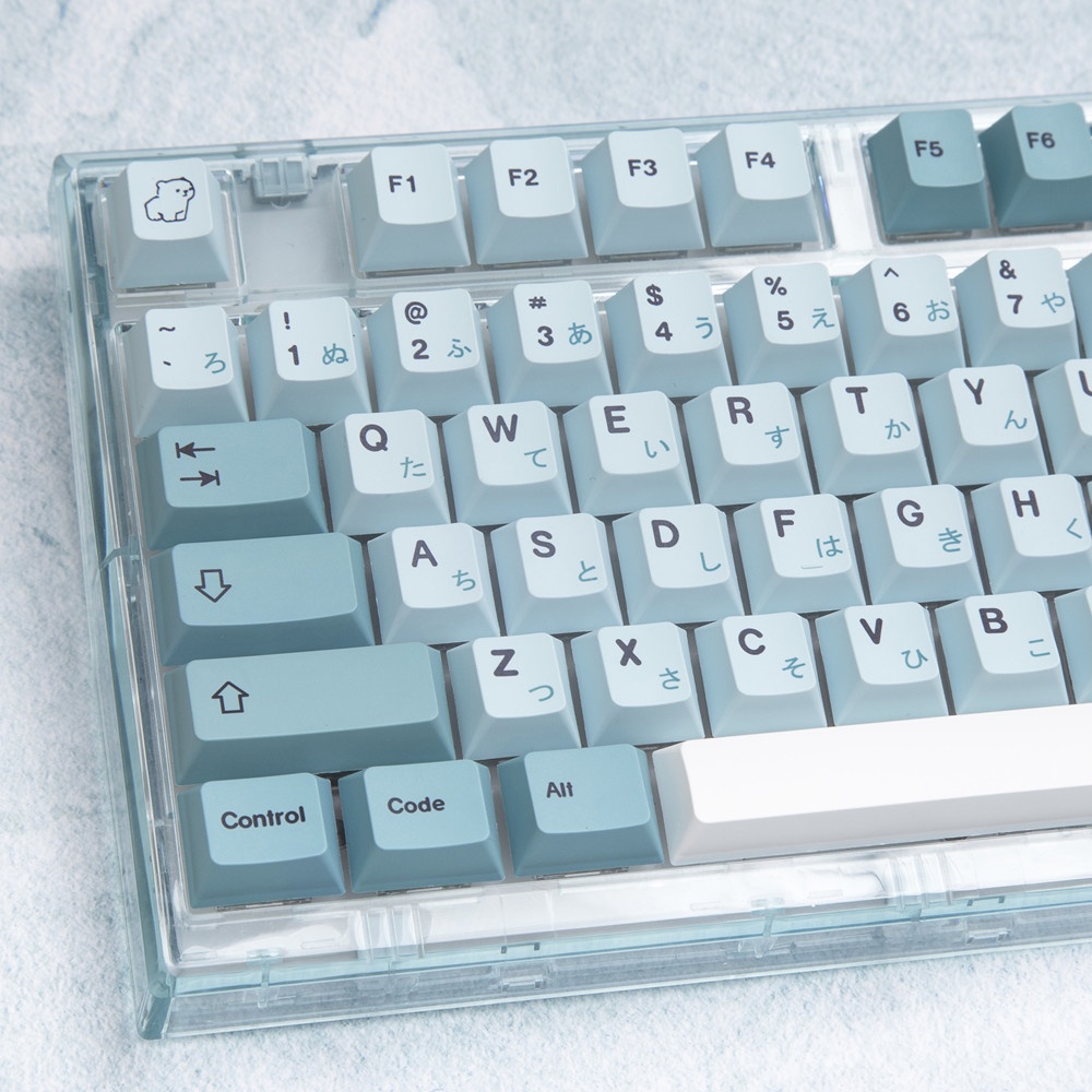 139 Phím Iceberg Keycaps Cherry Profile Nhật Bản PBT Dye Sub Bàn phím cơ học Keycap