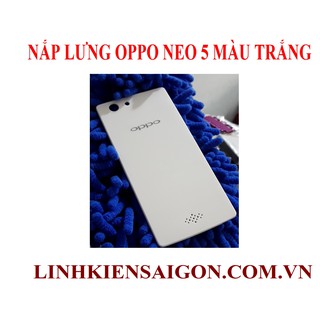 NẮP LƯNG OPPO NEO 5 MÀU TRẮNG