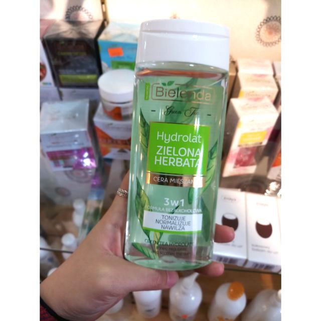 Nước hoa hồng Bielenda Trà Xanh cho da hỗn hợp, dầu mụn - Ba Lan | BigBuy360 - bigbuy360.vn