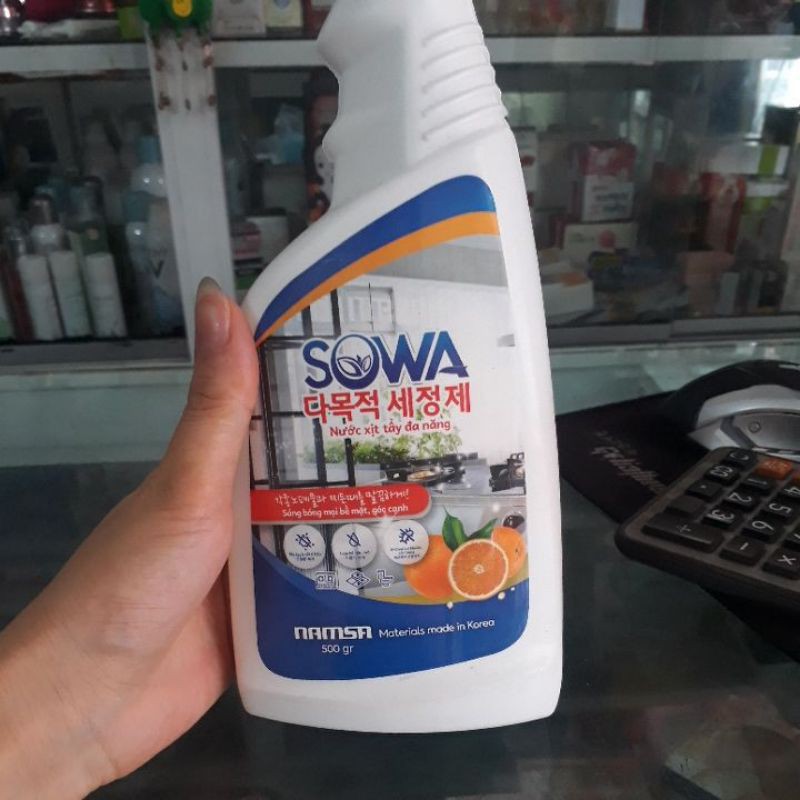 Chai Xịt Bếp Tẩy Rửa Đa Năng Hàn Quốc - 500 Ml