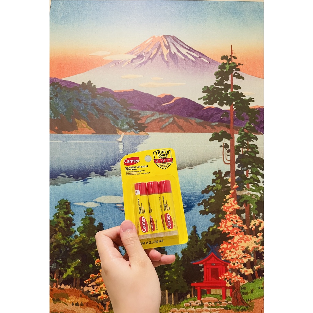 Son dưỡng môi Carmex hàng nội địa Mỹ các màu