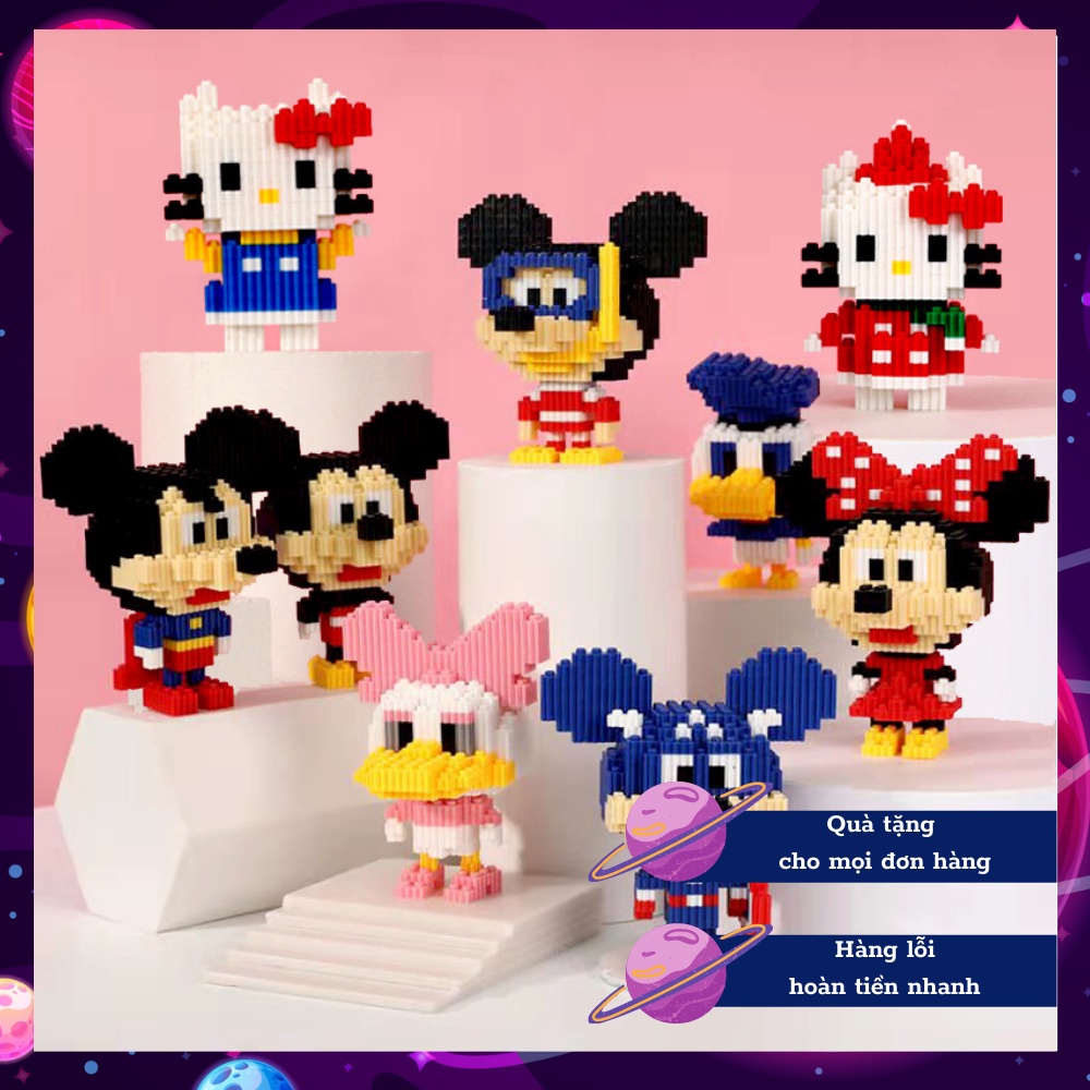 LEGO Nano 3D Nhân Vật Hoạt Hình Disney Cực Dễ Thương, Độc Đáo Siêu Hot – MALIBU CORNER