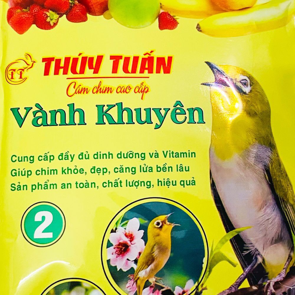 Cám chim vành khuyên Thúy Tuấn số 2 cao cấp chất lượng giá rẻ 200gram