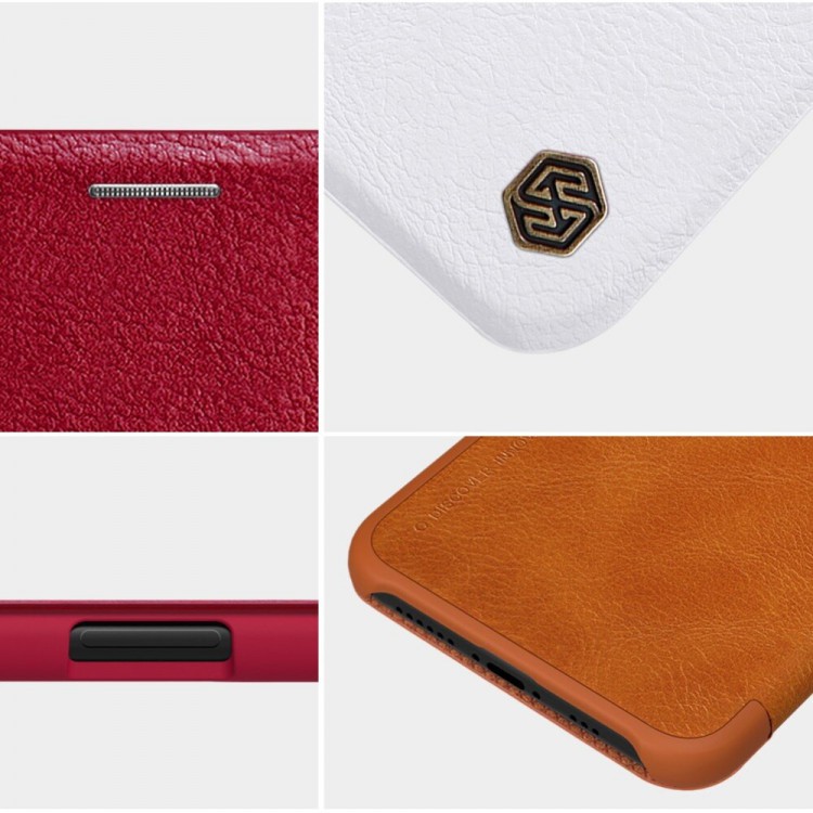 Bao da iPhone 11/ 11 Pro/ 11 Pro Max hiệu Nillkin Qin | BigBuy360 - bigbuy360.vn