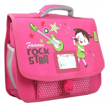 Cặp Học Sinh Bitex Rock Star C-12-025 - Màu Hồng