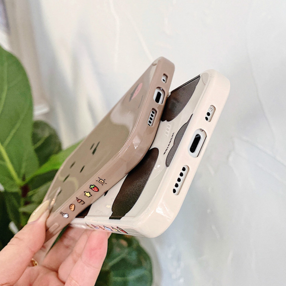 Ốp Điện Thoại Tpu Mềm Chống Sốc In Hình Gấu Dễ Thương Cho Iphone 12 11 Pro Max X Xs Max Xr 8 7 | BigBuy360 - bigbuy360.vn