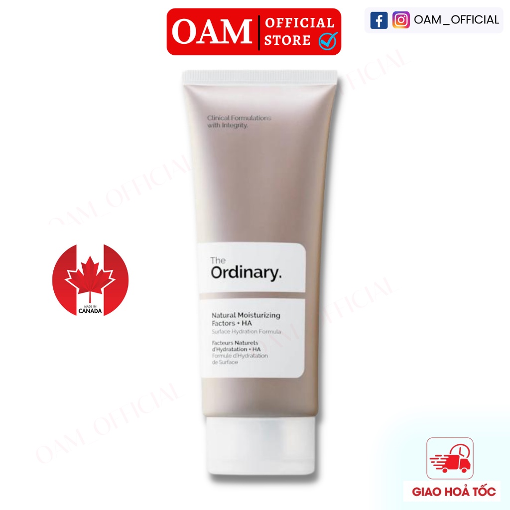 Kem dưỡng ẩm The Ordinary Natural Moisturizing Factors - HA (30ml+100ml)