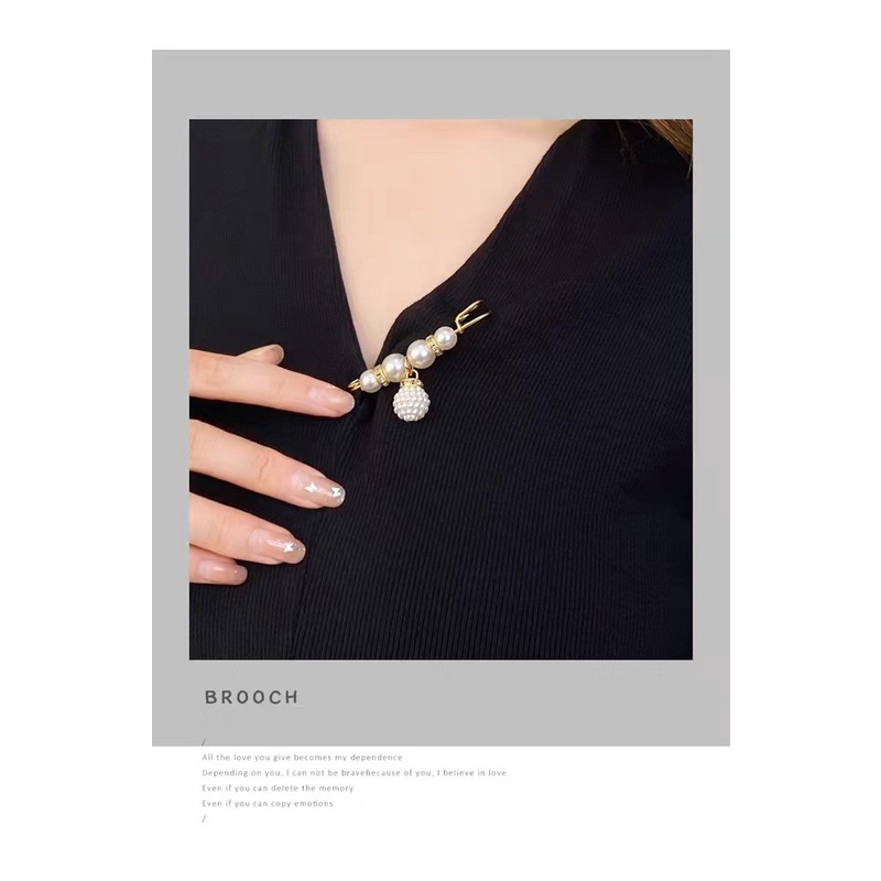 Set 13 ghim cài quần áo thời trang đa năng phong cách Hàn Quốc