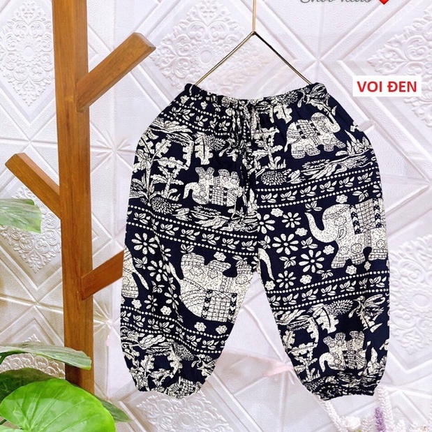 Quần dài mỏng Bomber lanh lụa mát mẻ chống muỗi cho bé mặc vào mùa hè QL01