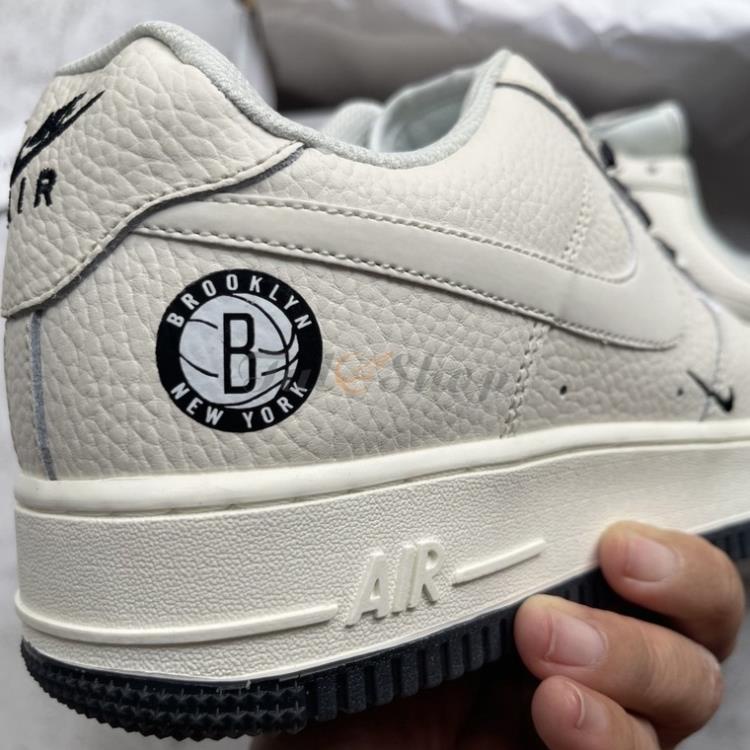 Giày thể thao AF1 âm dương, Giày Air force 1 Brooklyn Sail Black phản quang nam nữ hot trend 2022 xưởng giày nguyễn tình